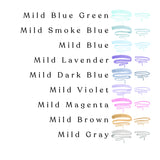 Mildliner double ended brush pen