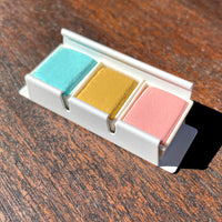 Metal Holder for 3x Watercolour Half pans