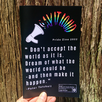 SAY IT LOUD Pride Zine 2022 - hosted by Joan of Art